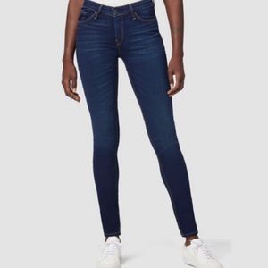 HUDSON | Krista mid-rise super skinny jeans sz 29 (7/8)